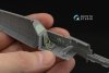 Quinta Studio QD48532 Bf 109E-3/4 3D-Printed & coloured Interior on decal paper (HobbyBoss) 1/48